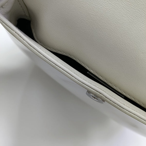 Cleo Mini Calfskin White