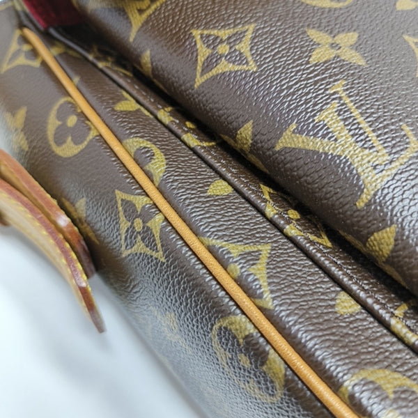 VIVA CITE Monogram Coated Canvas Brown