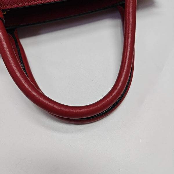 Monochrome Calfskin Red