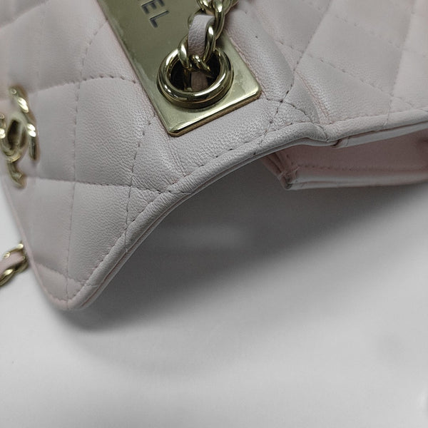 TRENDY CC Quilted Lambskin Pink