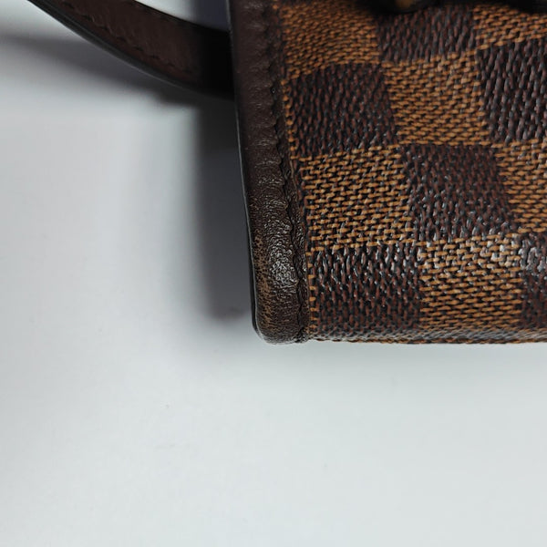 BUCKET PM Damier Ebene Coated Canvas Brown