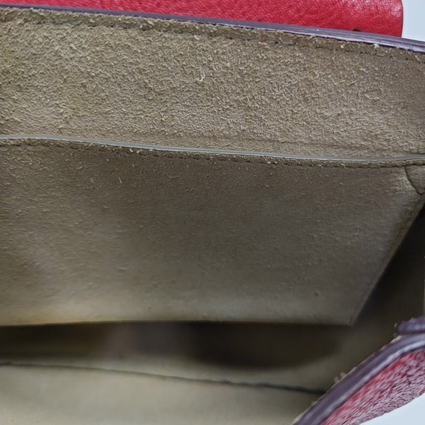 Drew Mini Calfskin Red
