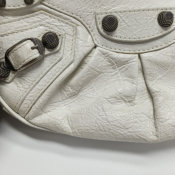 Le Cagole Mini Lambskin White
