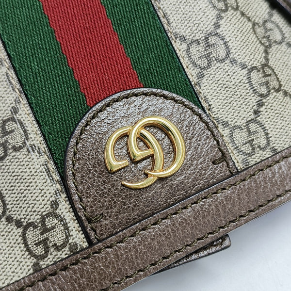 Monogram Coated Canvas Tote Bag Brown