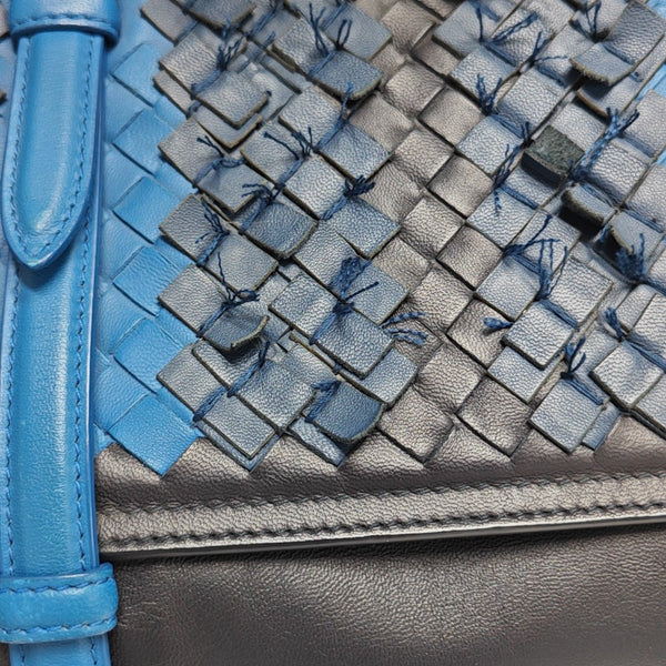 Calfskin Top Handle Bag Black