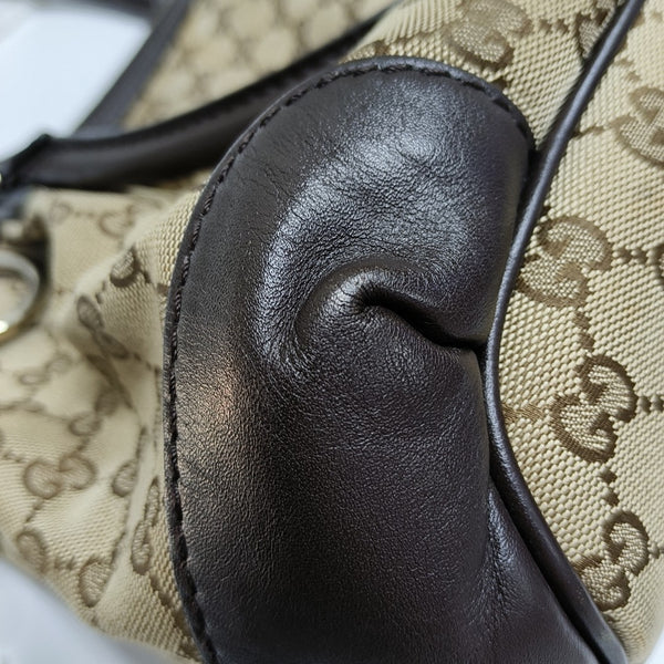 Sukey Monogram Canvas Brown