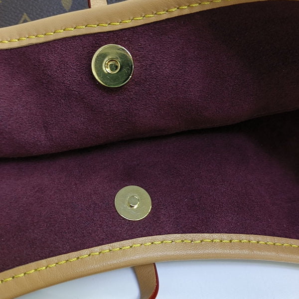CARRYALL MM Monogram Coated Canvas Brown