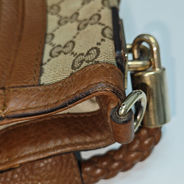 Indy Monogram Fabric Brown