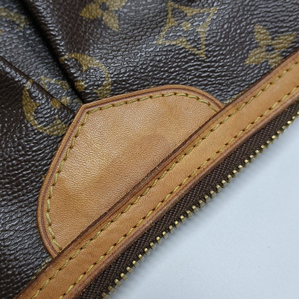 PALERMO PM Monogram Coated Canvas Brown