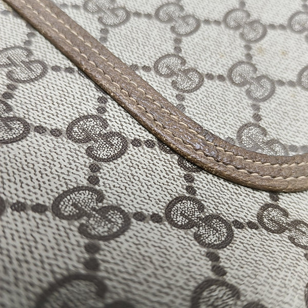 GG Supreme Monogram Coated Canvas Beige