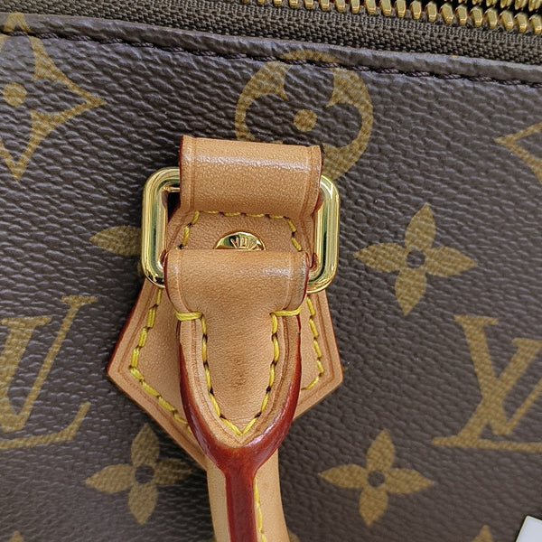 SPEEDY 20 Monogram Coated Canvas Brown