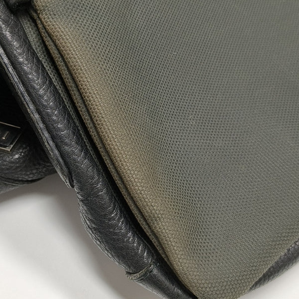 Calfskin Shoulder Bag Black