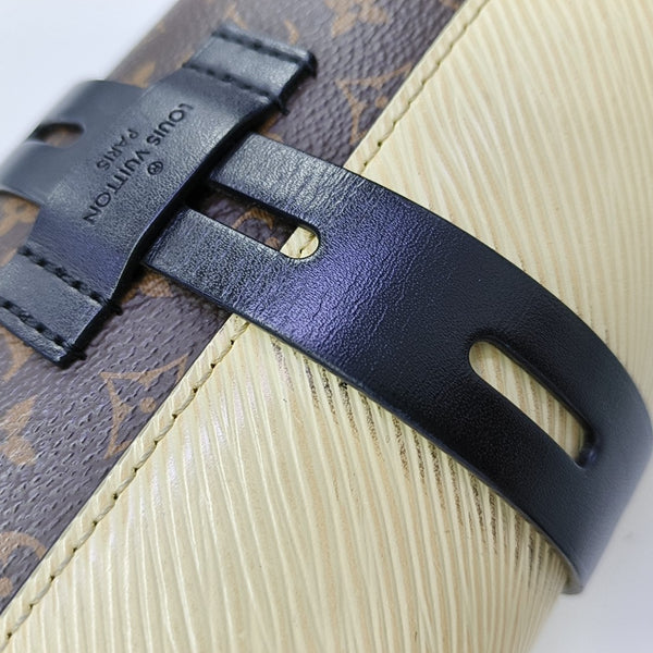 GLASSES CASE Monogram Coated Canvas Brown