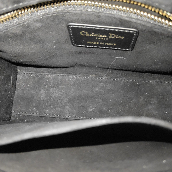 Lady Dior Small Cannage Lambskin Black