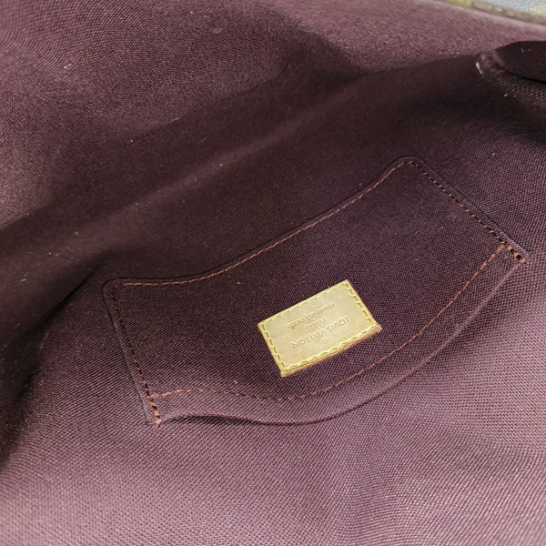 FAVORITE PM Monogram Coated Canvas Brown