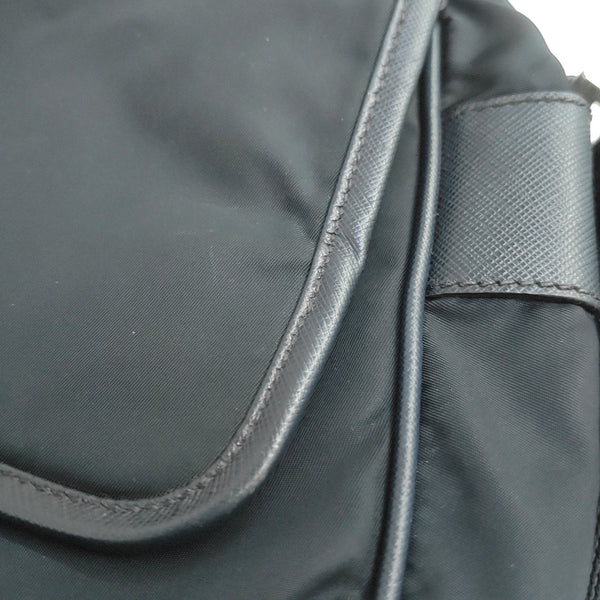 Fabric Shoulder Bag Blue