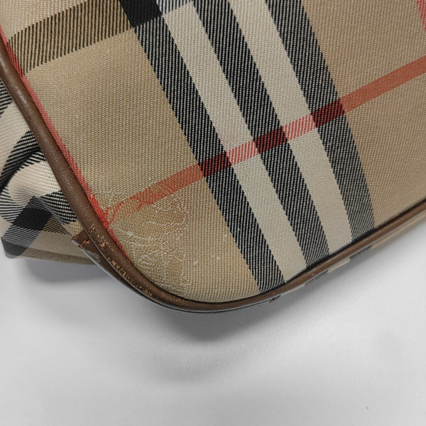Canvas Shoulder Bag Beige