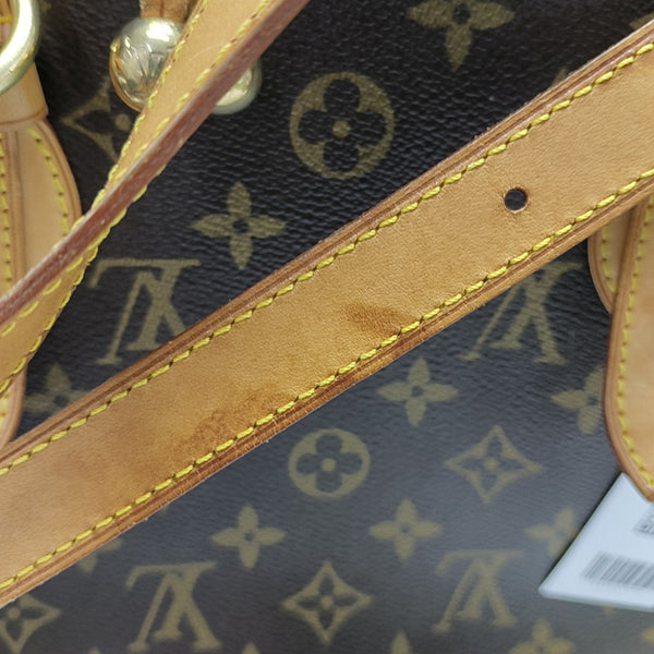 POPINCOURT Monogram Coated Canvas Brown