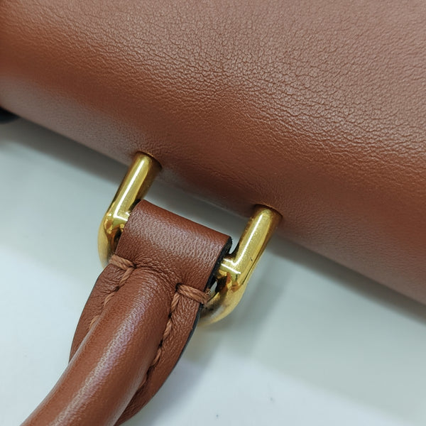 LOCKY BB Monogram Coated Canvas Brown