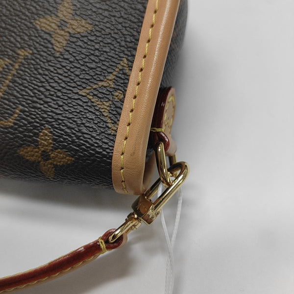 DIANE Nano Monogram Coated Canvas Brown