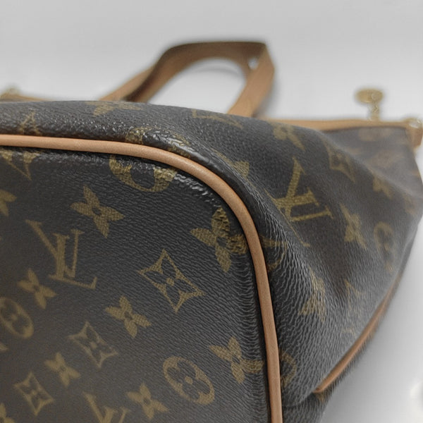 PALERMO PM Monogram Coated Canvas Brown
