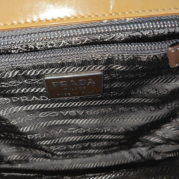 Calfskin Shoulder Bag Brown
