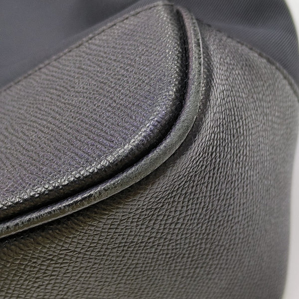 Nylon Shoulder Bag Black