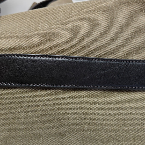 Canvas Shoulder Bag Brown