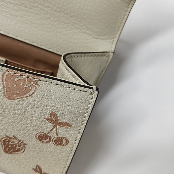 Padlock Small Calfskin White