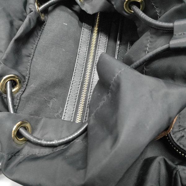 The Rucksack Medium Nylon Black