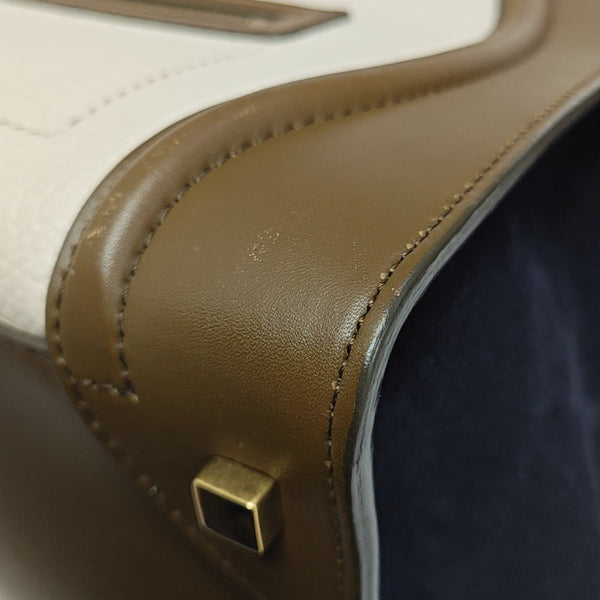 LUGGAGE Mini Calfskin White