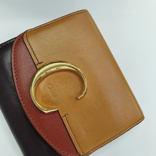 Chloé C Small Calfskin Multicolor Wallet