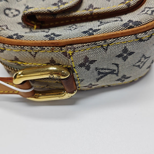 JULIETTE Mini Monogram Denim Gray