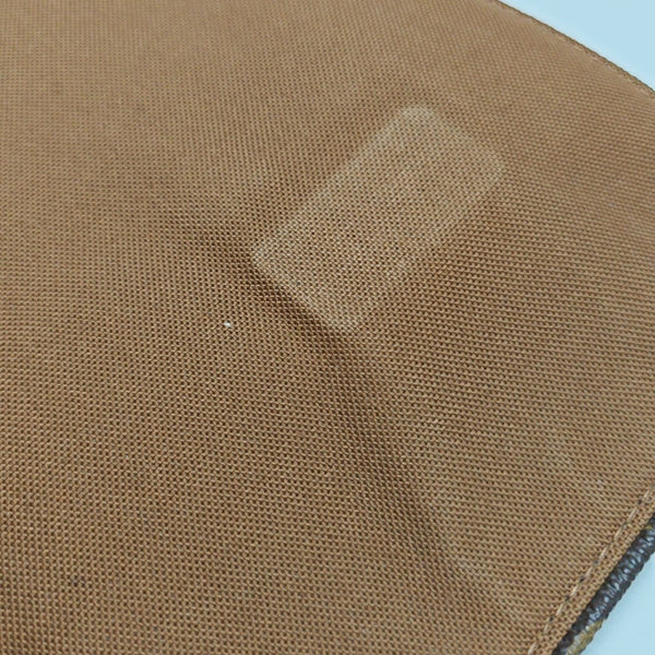 VALMY Monogram Coated Canvas Brown