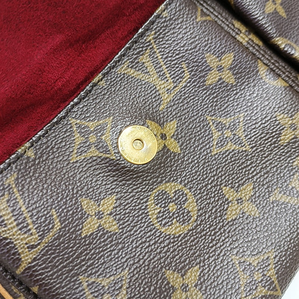 VIVA CITE Monogram Coated Canvas Brown