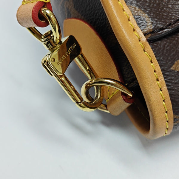 DIANE Monogram Coated Canvas Brown