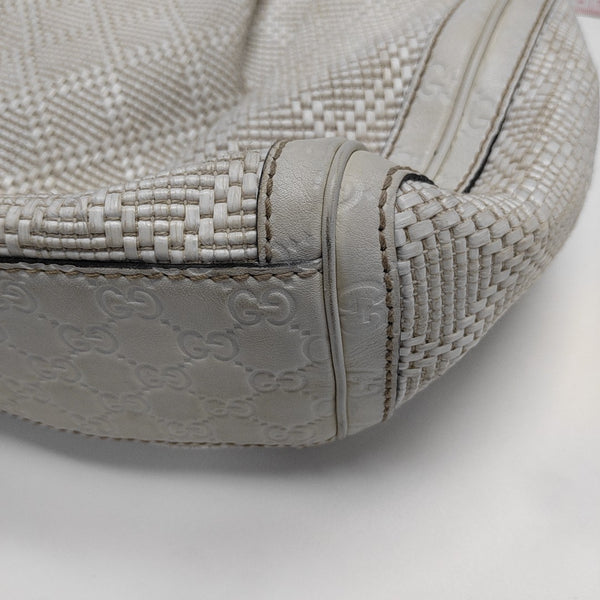 Monogram Special Material Tote Bag White