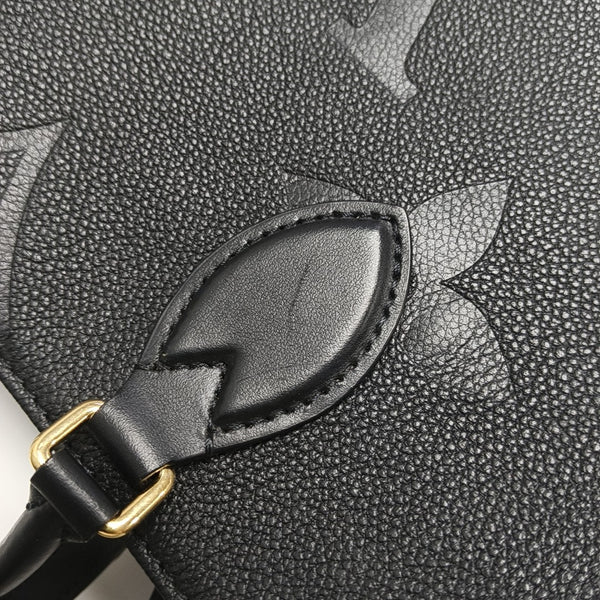 ONTHEGO MM Monogram Calfskin Black