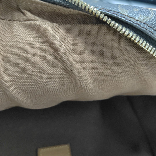 PACKALL Monogram Coated Canvas Brown