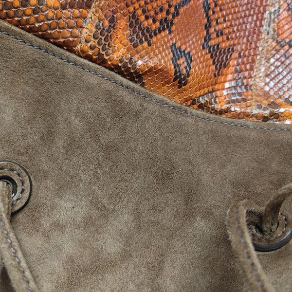 Python Top Handle Bag Multicolor