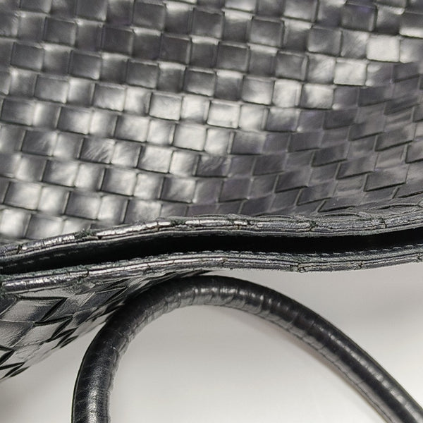 Lambskin Shoulder Bag Black