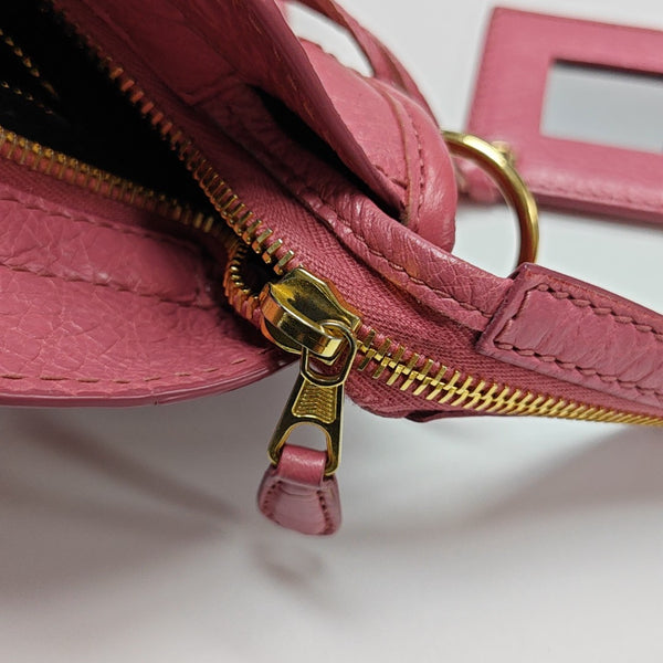 Classic City Mini Lambskin Red