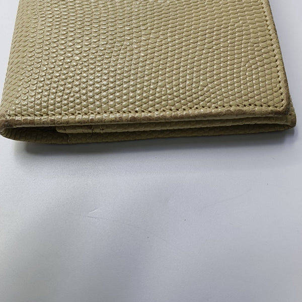 Calfskin Wallet Yellow