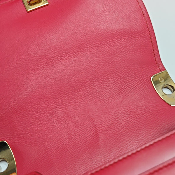 Anna Calfskin Red
