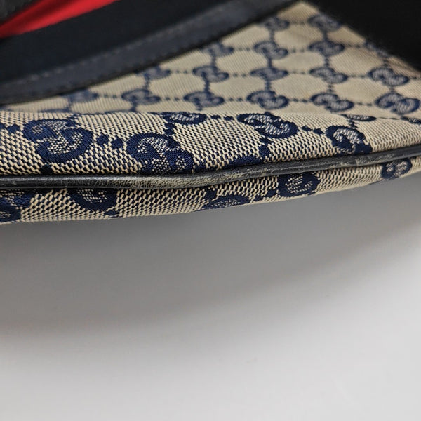 Rania Monogram Canvas Blue