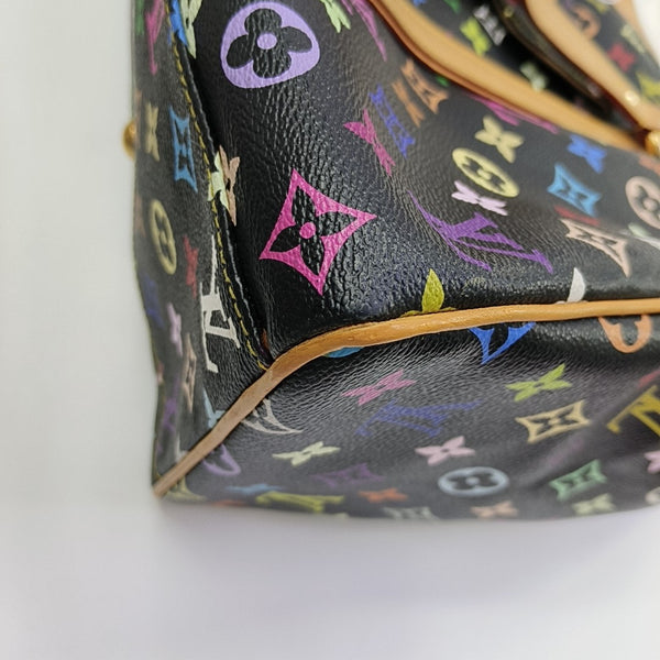 LV × TM AURELIA Monogram Coated Canvas Black