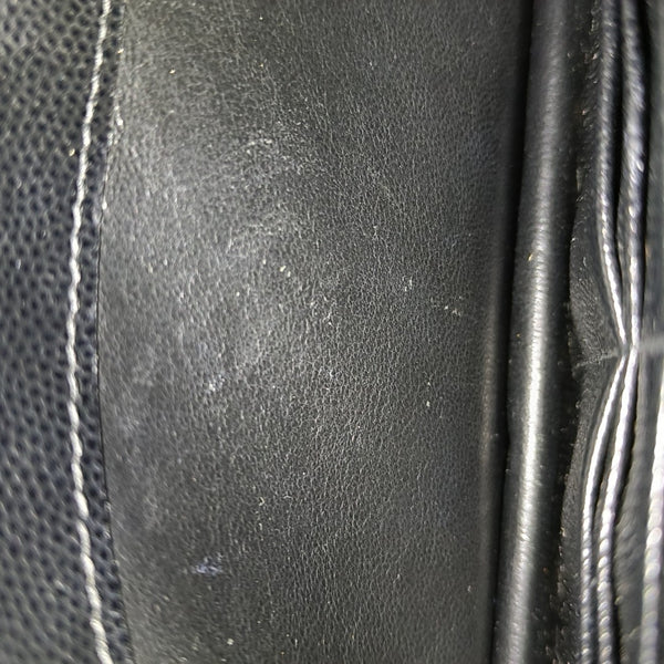 MONOGRAM WOC Chevron Calfskin Black