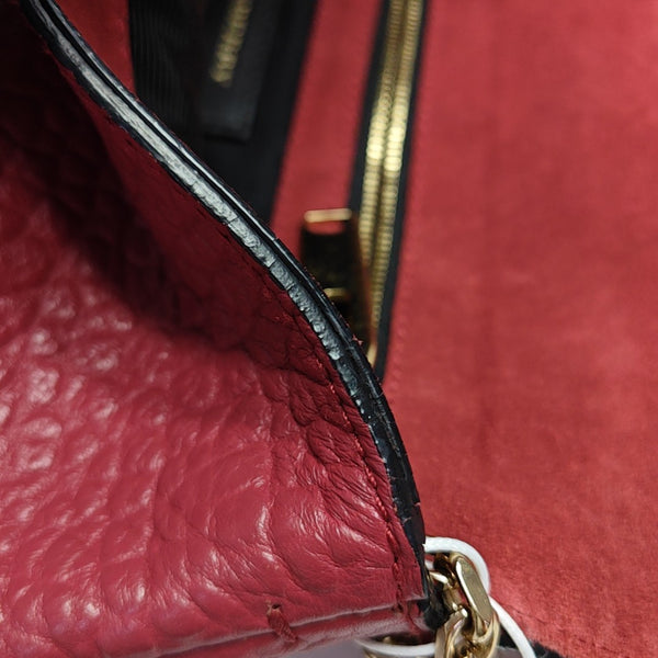 Mildenhall Medium Calfskin Red