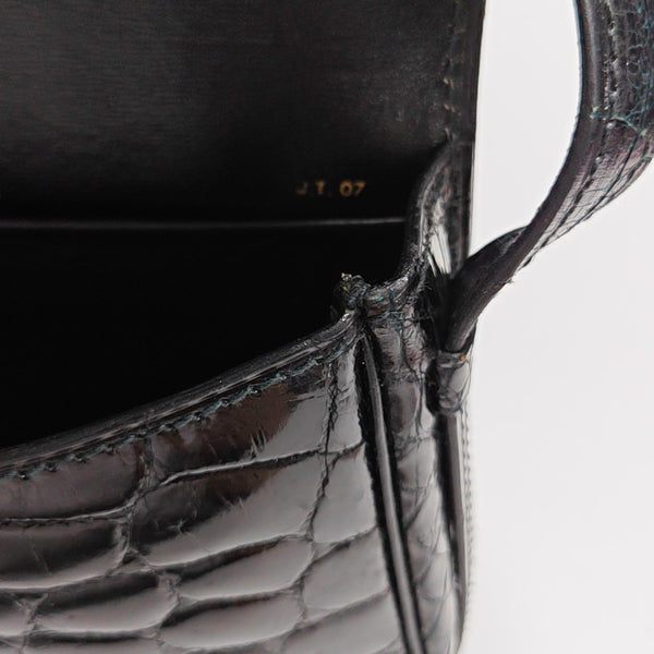 Calfskin Shoulder Bag Black