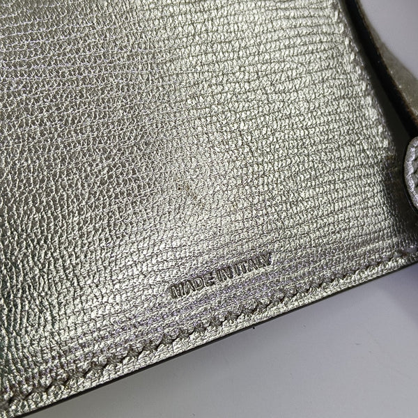 Gancino Calfskin Silver